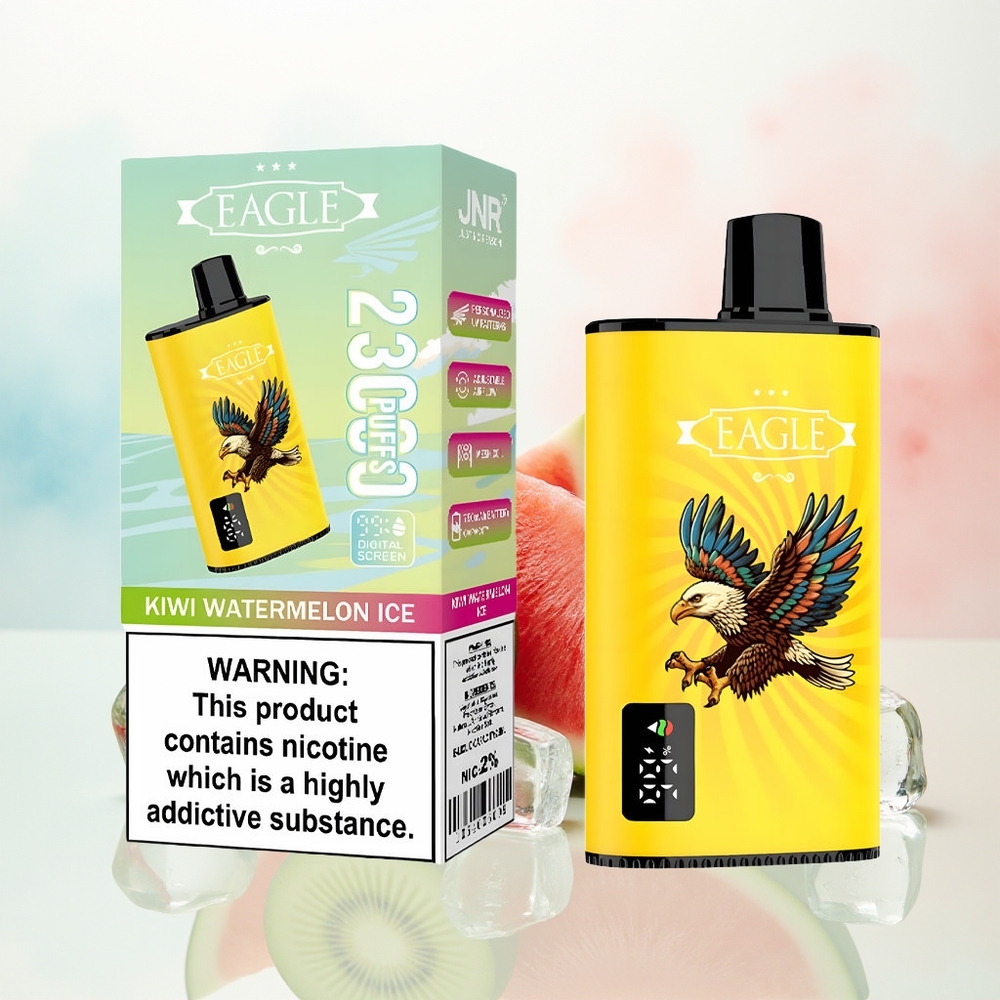 JNR EAGLE Smart 23000 Puffs Adjustable Airflow 25ml Kiwi Arbūzas Ledas Wholesale Lithuania
