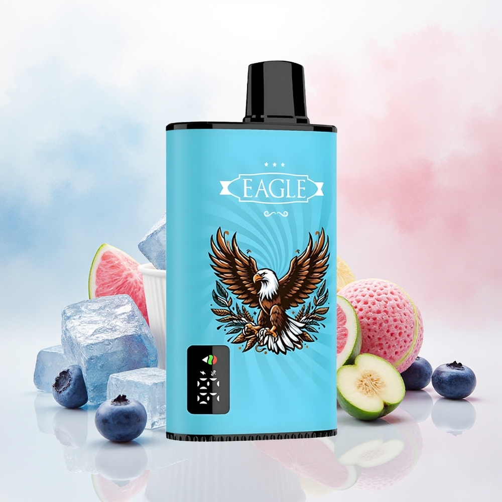 JNR EAGLE Smart 23000 Puffs Adjustable Airflow 25ml Mėlynių Uogų Ledas Wholesale Lithuania