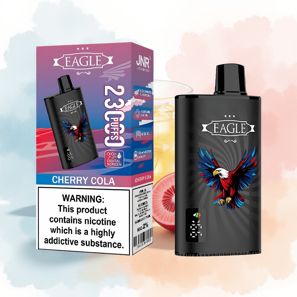 JNR EAGLE Smart 23000 Puffs Adjustable Airflow 25ml Vyšnių Kola Wholesale Lithuania