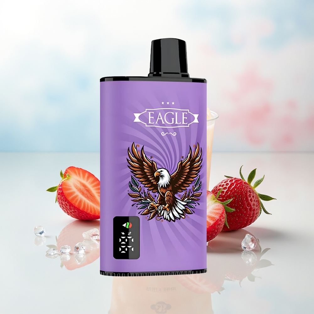 JNR EAGLE Smart 23000 Puffs Adjustable Airflow Type-C Braškių Ledas Wholesale Lithuania