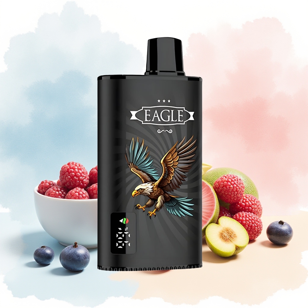 JNR EAGLE Smart 23000 Puffs Adjustable Airflow Type-C Charging Miškų Uogos Wholesale Lithuania