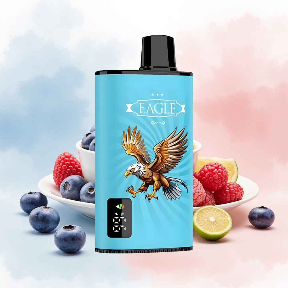 JNR EAGLE Smart 23000 Puffs Adjustable Airflow Type-C Mėlynųjų Serbentų Rūgščiosių Aviečių Wholesale Lithuania