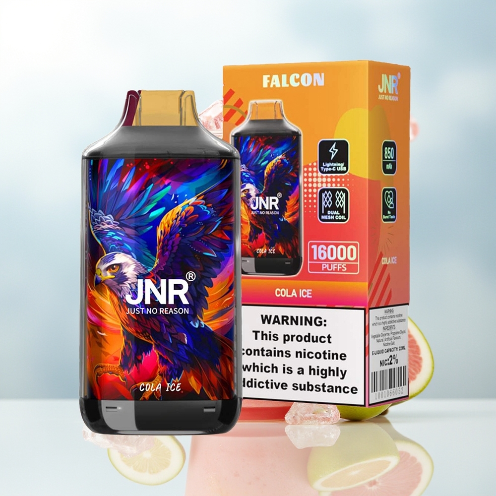 JNR Falcon 16000 Puffs 850 mAh Kola Ledas Wholesale Lithuania