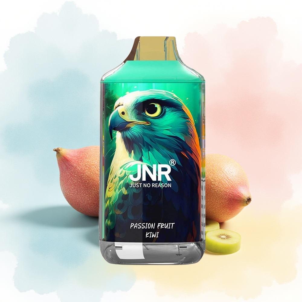 JNR Falcon 16000 Puffs 850 mAh Passion Fruit Kiwi Didžioji Prekyba Lietuva