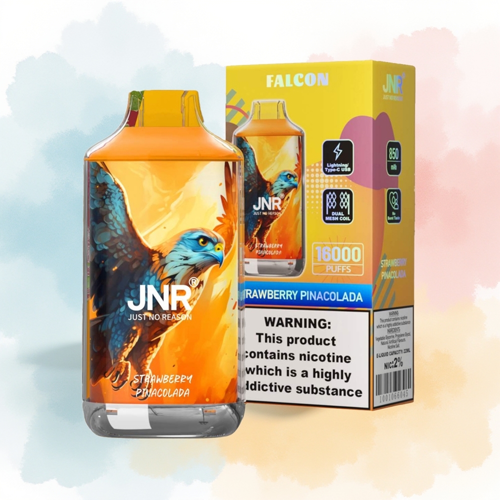 JNR Falcon 16000 Puffs 850 mAh Žemuogės Pina Kolada Wholesale Lithuania