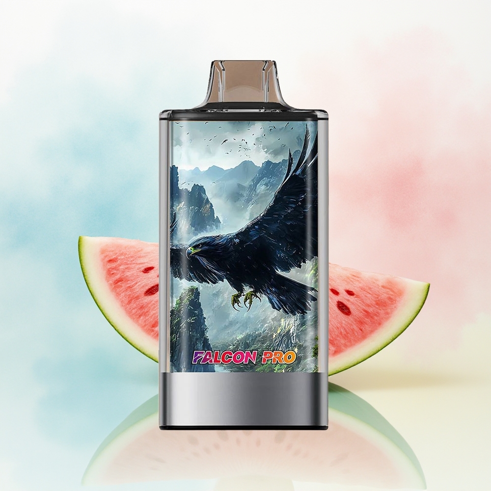 JNR Falcon Pro 28000 30000 Puffs USB Type-C Arbūzas Burbulis Gum Lithuania Wholesale