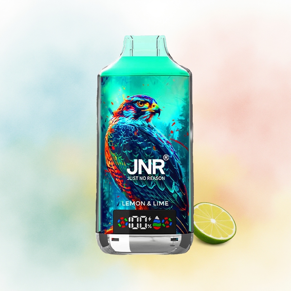 JNR Falcon X 18000 Puffs Dual Mesh Coil Citrinų Žaliosios Laimės vaisių Lithuania Wholesale