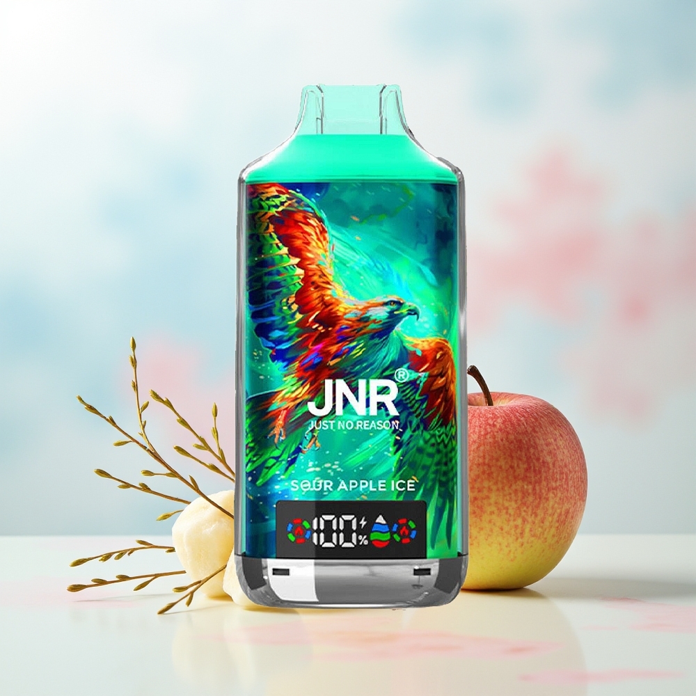 JNR Falcon X 18000 Puffs Dual Mesh Coil Sūraus Obuolio Ledas Wholesale Lithuania