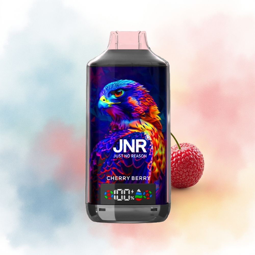 JNR Falcon X 18000 Puffs Dual Mesh Coil Vyšnia Uoga Didmeninė Lietuva