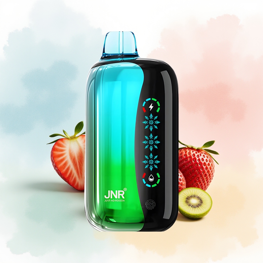 JNR Flex Ice 21000 Pūkštelių Adjustable Airflow Braškė-Kiwi Didmeninė Lietuva