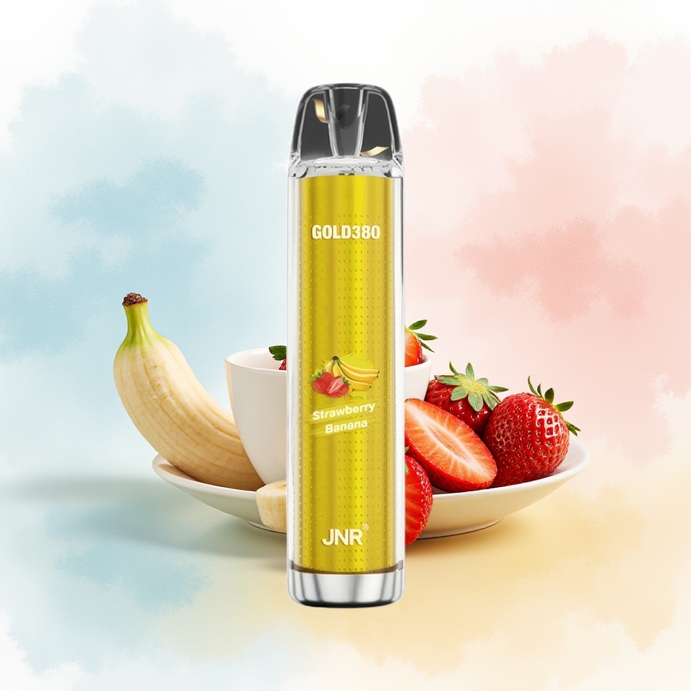 JNR Glod380 6000 Puffs 13ml Braškinė Bananas Didmeninė Lietuva