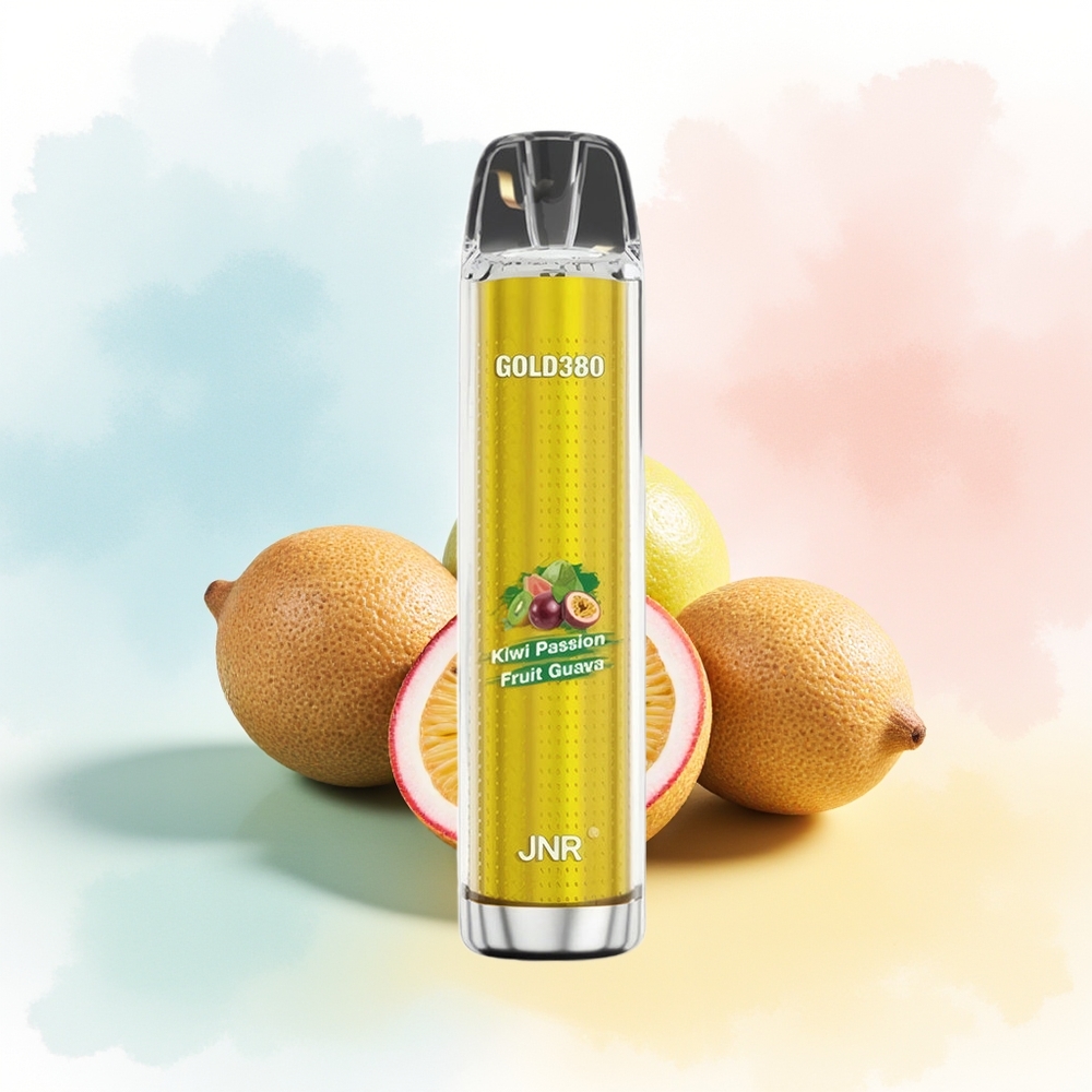 JNR Glod380 6000 Puffs 1500mAh Kiwi Pasiflora Gvajava Didmeninė Lietuva