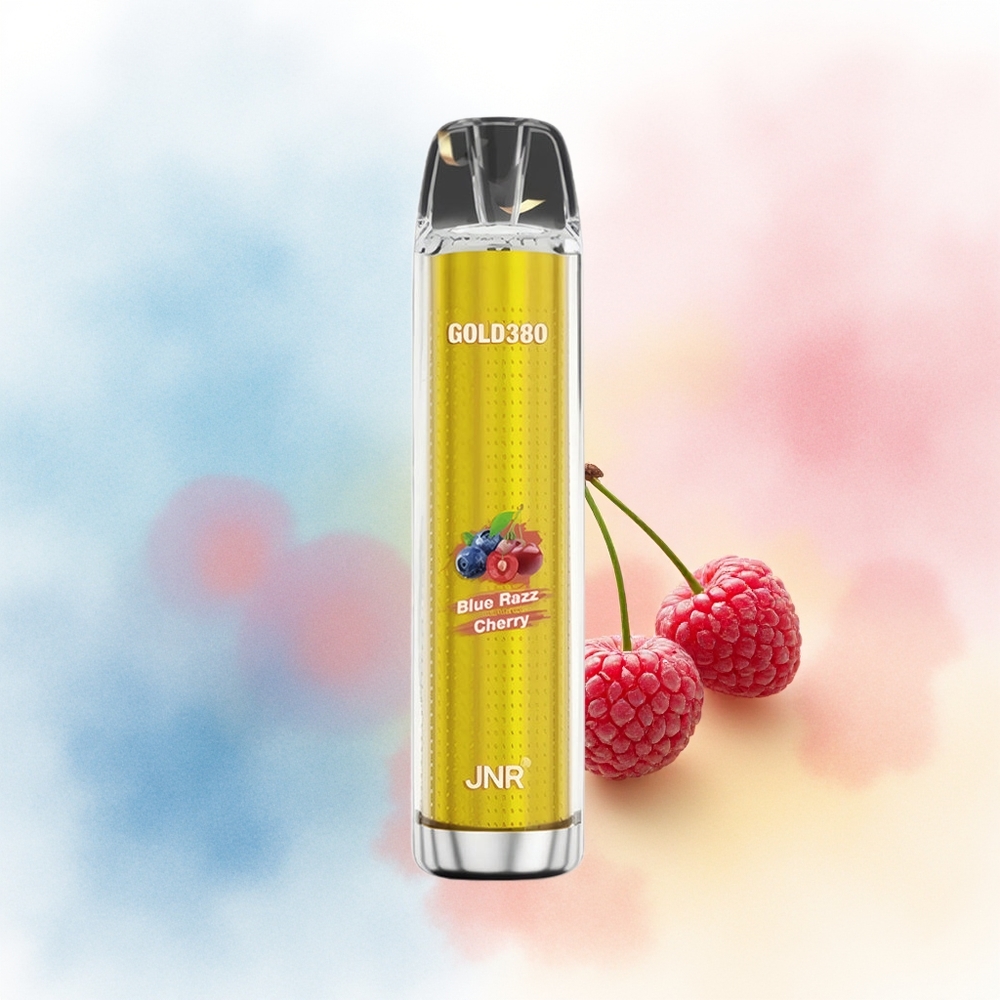 JNR Glod380 6000 Puffs 1500mAh Mėlynųjų Serbentų Vyšnių Vienkartinis Vapas Didmeninė Prekyba Lietuvoje