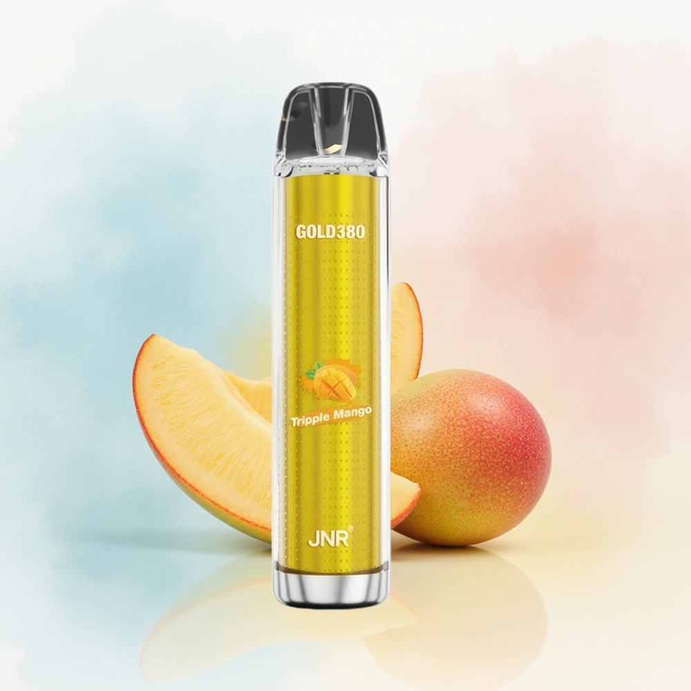 JNR Glod380 6000 Puffs 1500mAh Triples Mango Didmeninė Lietuva