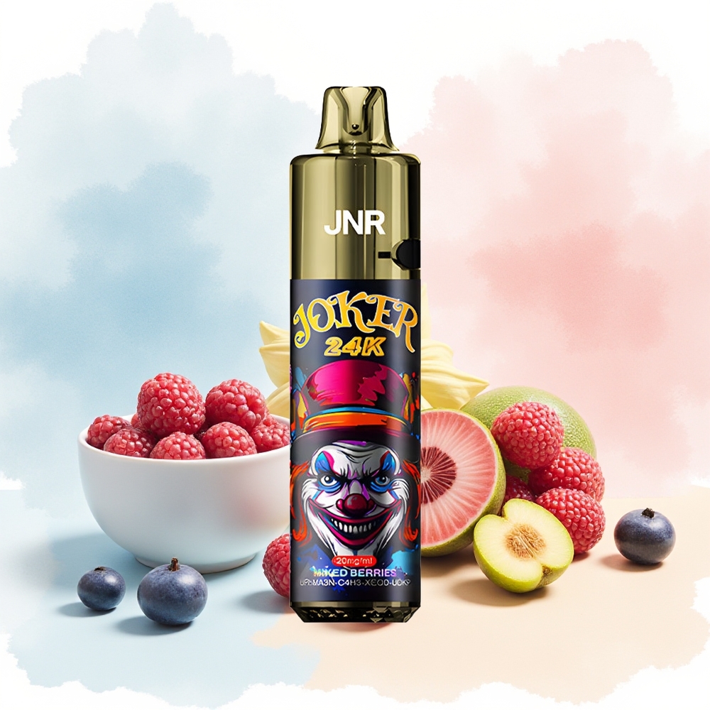 JNR Joker 24000 Pūsų Refillable Pod 2% Nikotino Miškų Uogų Kombinacija Wholesale Lithuania