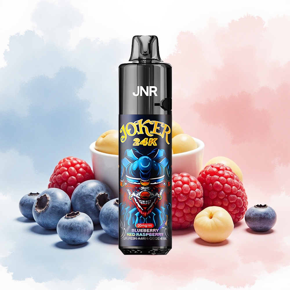 JNR Joker 24000 Puffs 2% nicotine Mėlynės Raudonosios Avietės Wholesale Lithuania