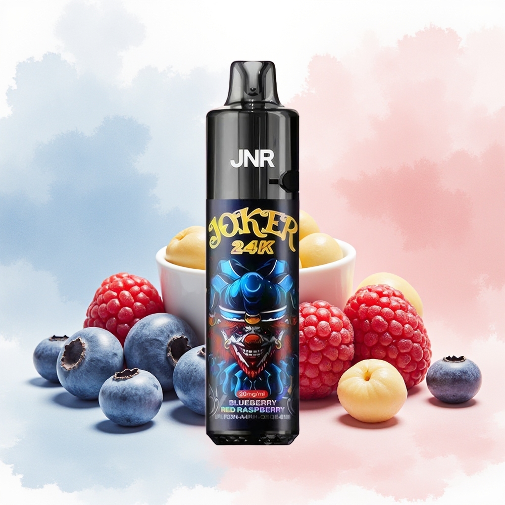 JNR Joker 24000 Puffs 2% nicotine Mėlynės Raudonosios Avietės Wholesale Lithuania