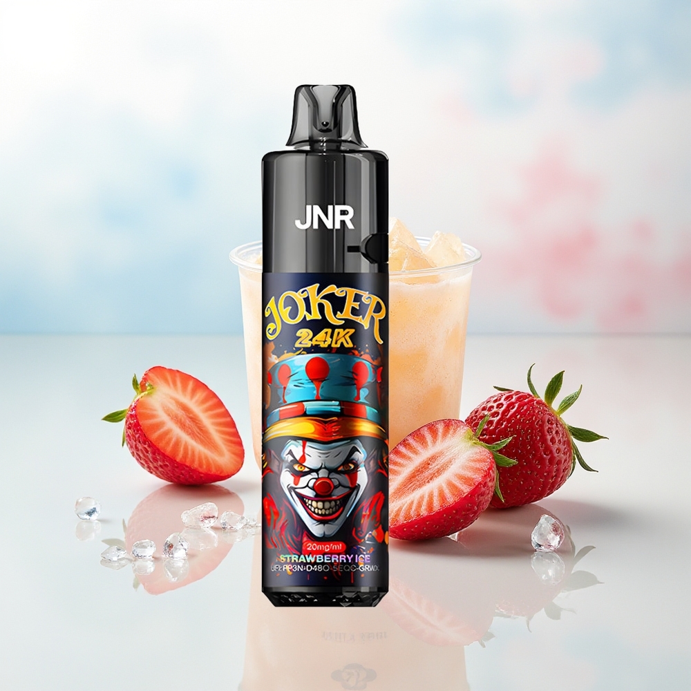 JNR Joker 24000 Puffs 2% nicotine Side Refill Design Braškės Ledas Wholesale Lithuania