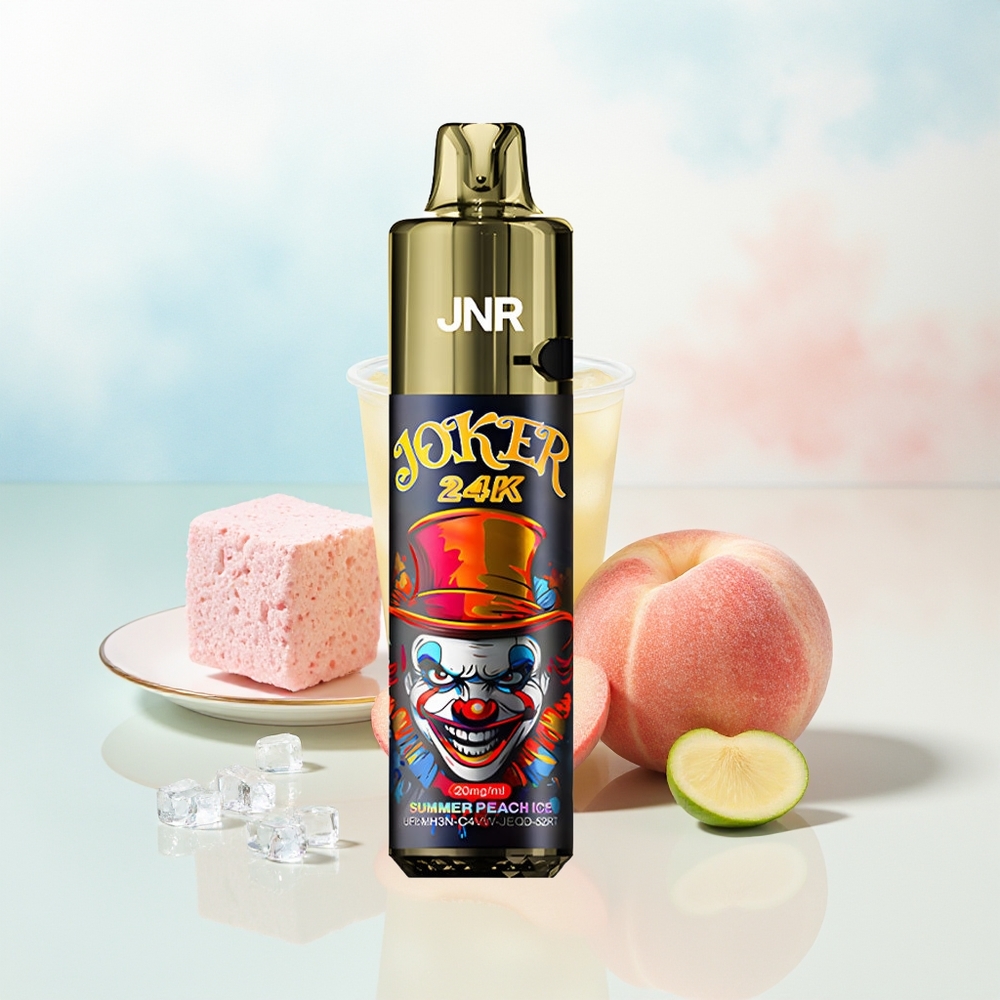JNR Joker 24000 Puffs 2% nicotine Type-C Charging Vasaros Persikas Ledas Wholesale Lithuania
