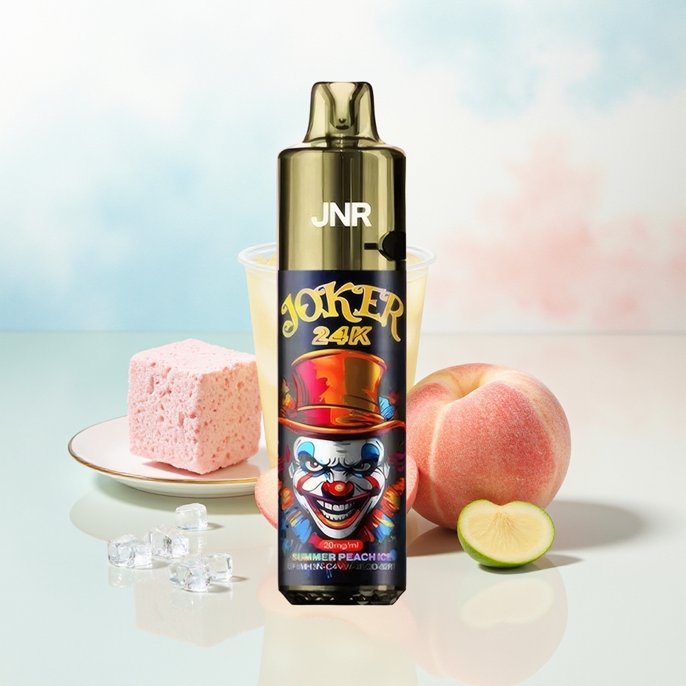 JNR Joker 24000 Puffs 2% nicotine Type-C Charging Vasaros Persikas Ledas Wholesale Lithuania