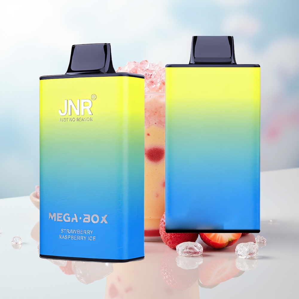 JNR Mega Box 25000 Puffs Dual Mesh Braškų Aviečių Ledas Wholesale Lithuania