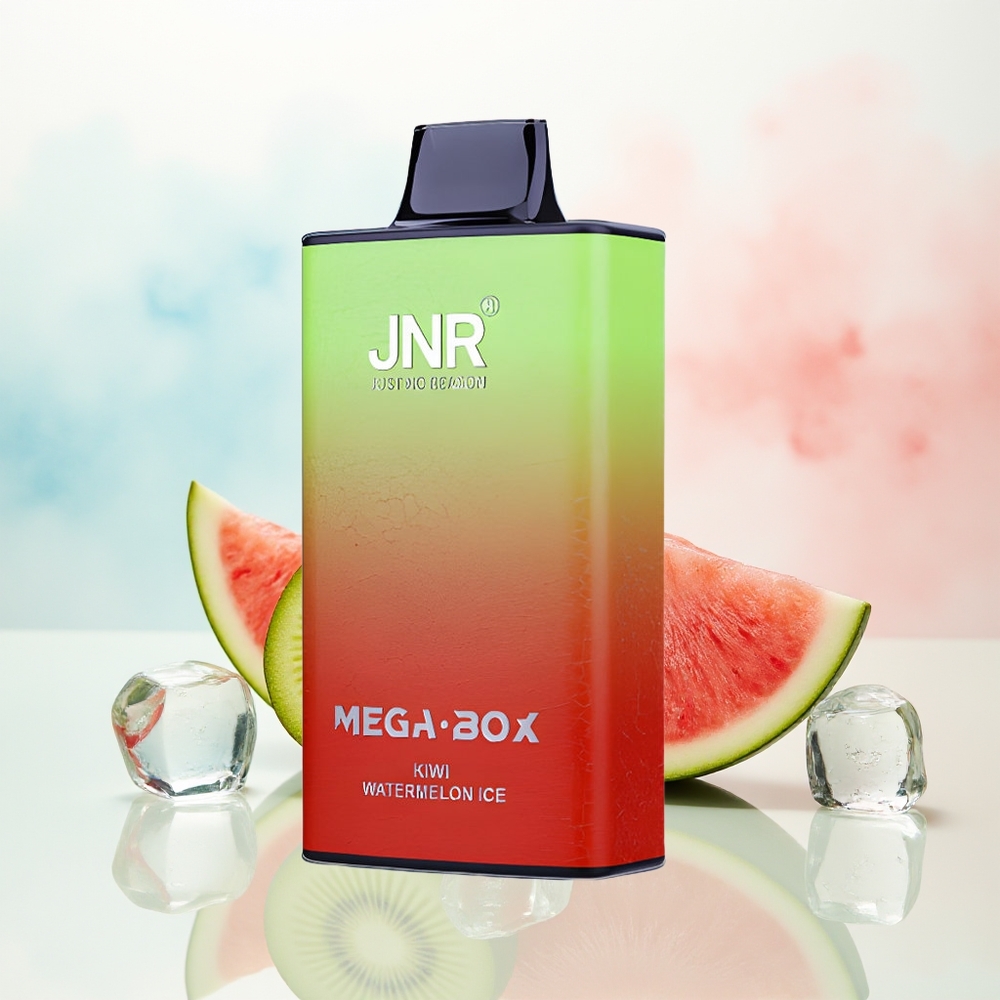 JNR Mega Box 25000 Puffs Dual Mesh Coil Kiwi Arbūzas Ledas Wholesale Lithuania