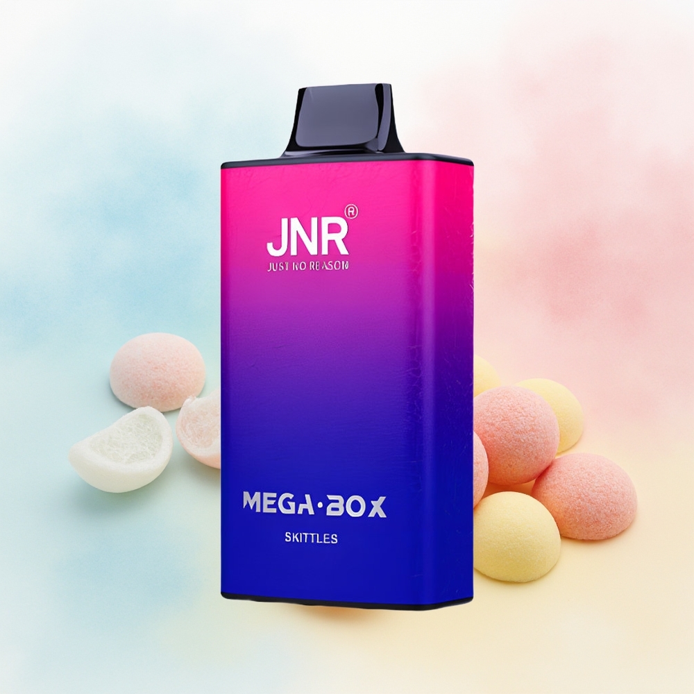 JNR Mega Box 25000 Puffs Dual Mesh Coil Skittles (Raguoliai) Wholesale Lithuania