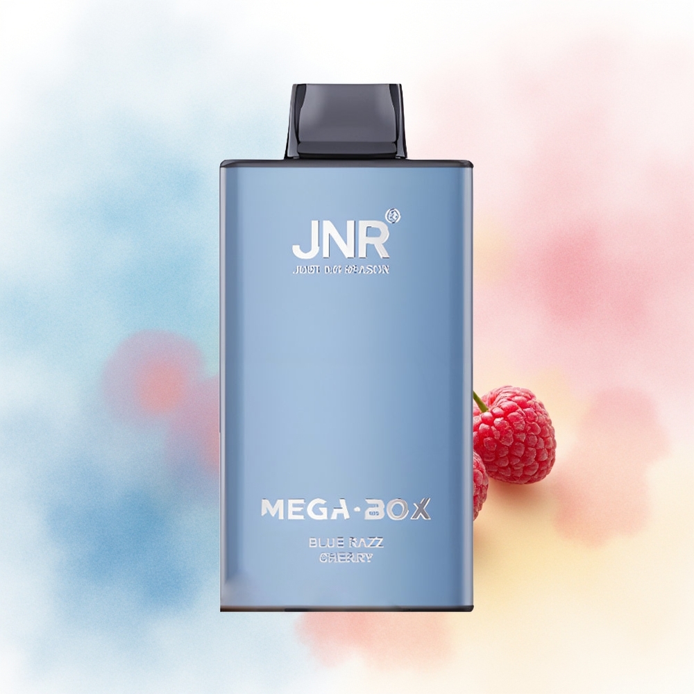 JNR Mega Box 25000 Puffs Dual Mesh Mėlynųjų Serbentų Vyšnių Wholesale Lithuania