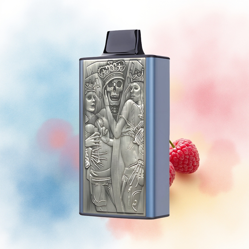 JNR Mega Box 25000 Puffs Dual Mesh Mėlynųjų Serbentų Vyšnių Wholesale Lithuania