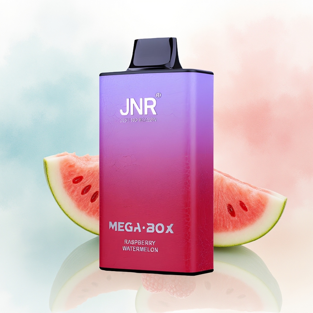 JNR Mega Box 25000 Puffs Dual Mesh Malina Arbūzas Wholesale Lithuania