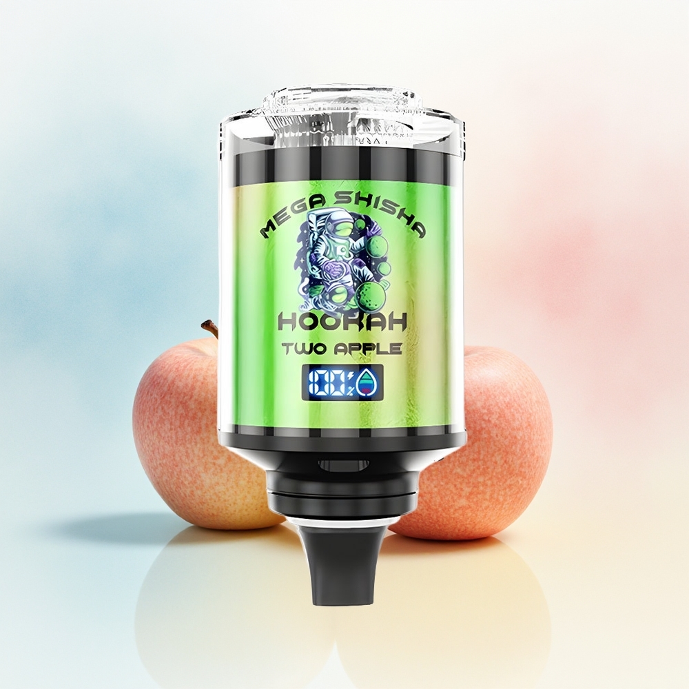 JNR Mega Shisha Hookah 100K 60ml Two Apple Didžiauja Prekyba Lietuva