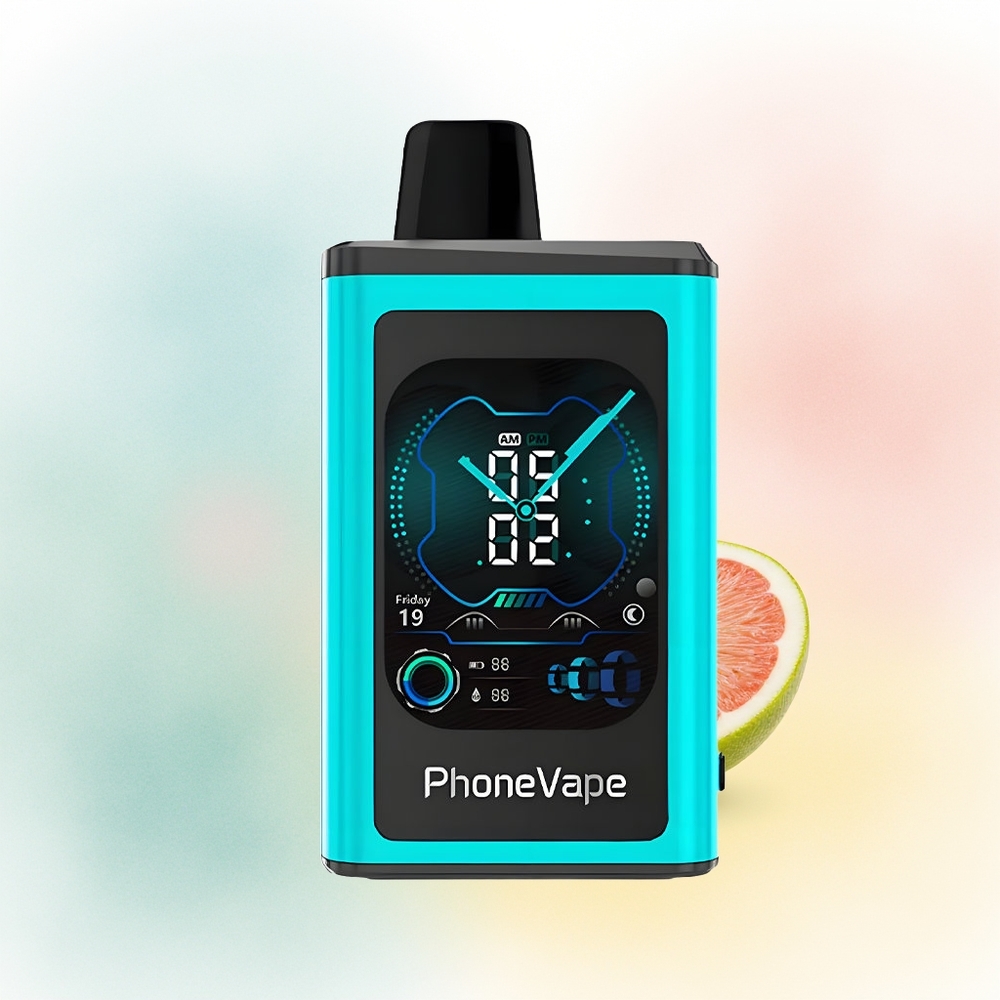 JNR PhoneVape 30000 puffs Adjustable Airflow Full Display Screen Miami Mėta Wholesale Lithuania