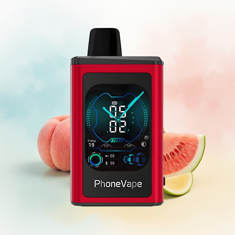 JNR PhoneVape 30000 puffs Adjustable Airflow Full Display Screen Persikas Mango Arbūzas Wholesale Lithuania