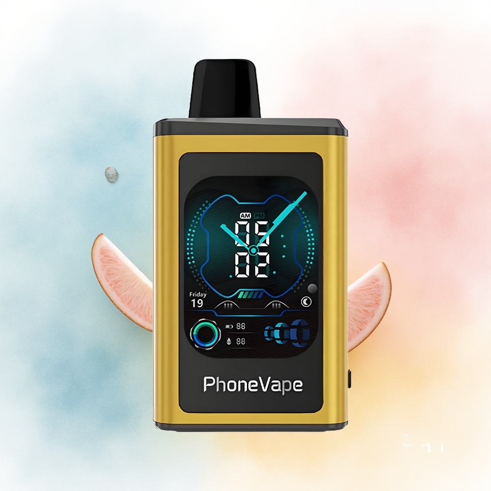 JNR PhoneVape 30000 užtraukimų Adjustable Airflow Full Display Screen Fucking Fab (Nuostabus) Didmeninė prekyba Lietuva