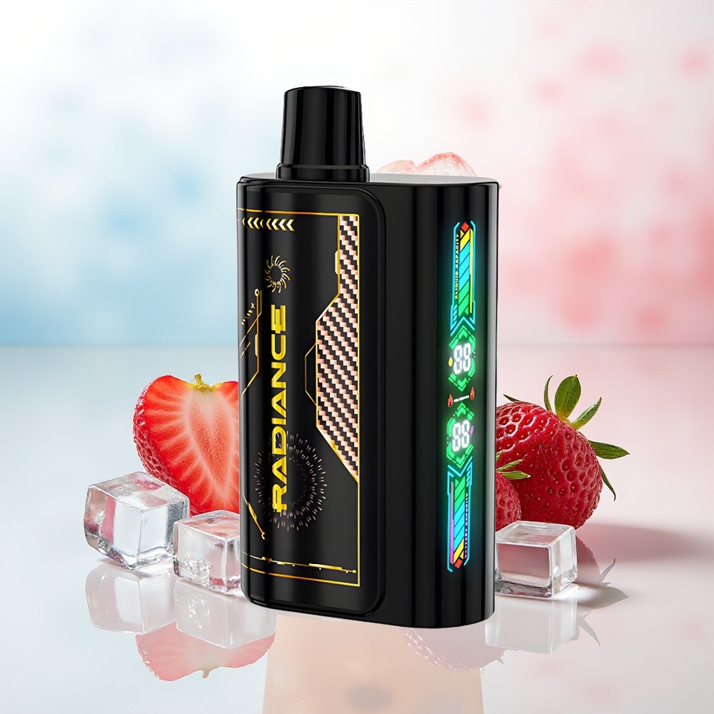 JNR Radiance 31000 Pūkštelėjimų Dual Mesh Coil Braškės Aviečių Vyšnios Ledas Wholesale Lithuania