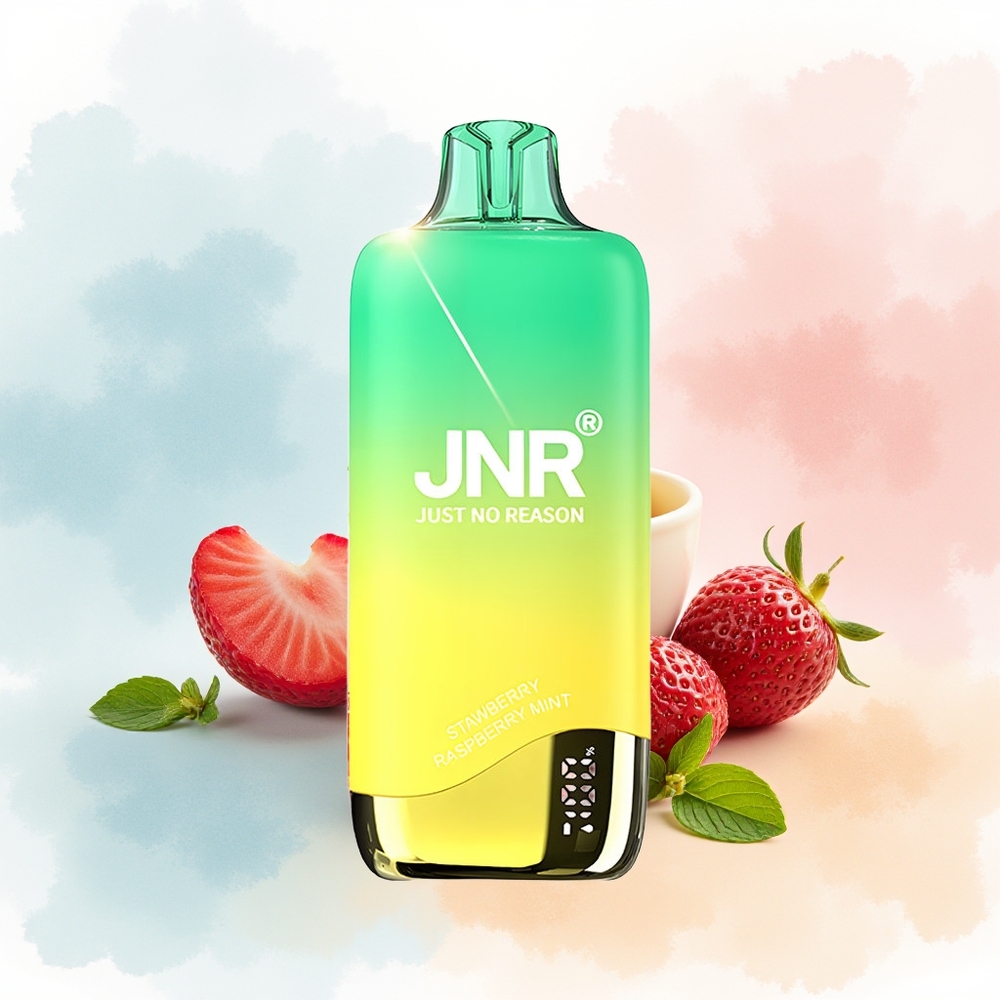 JNR Rainbow 10500 Puffs 18ml Braškė Mėta Wholesale Lithuania