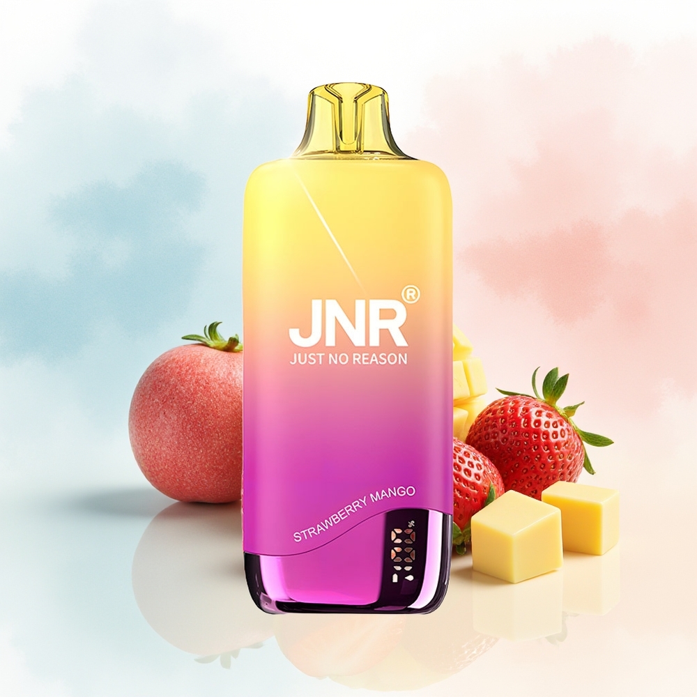 JNR Rainbow 10500 Puffs 18ml Braškinė Mangas Didmeninė Prekyba Lietuvoje