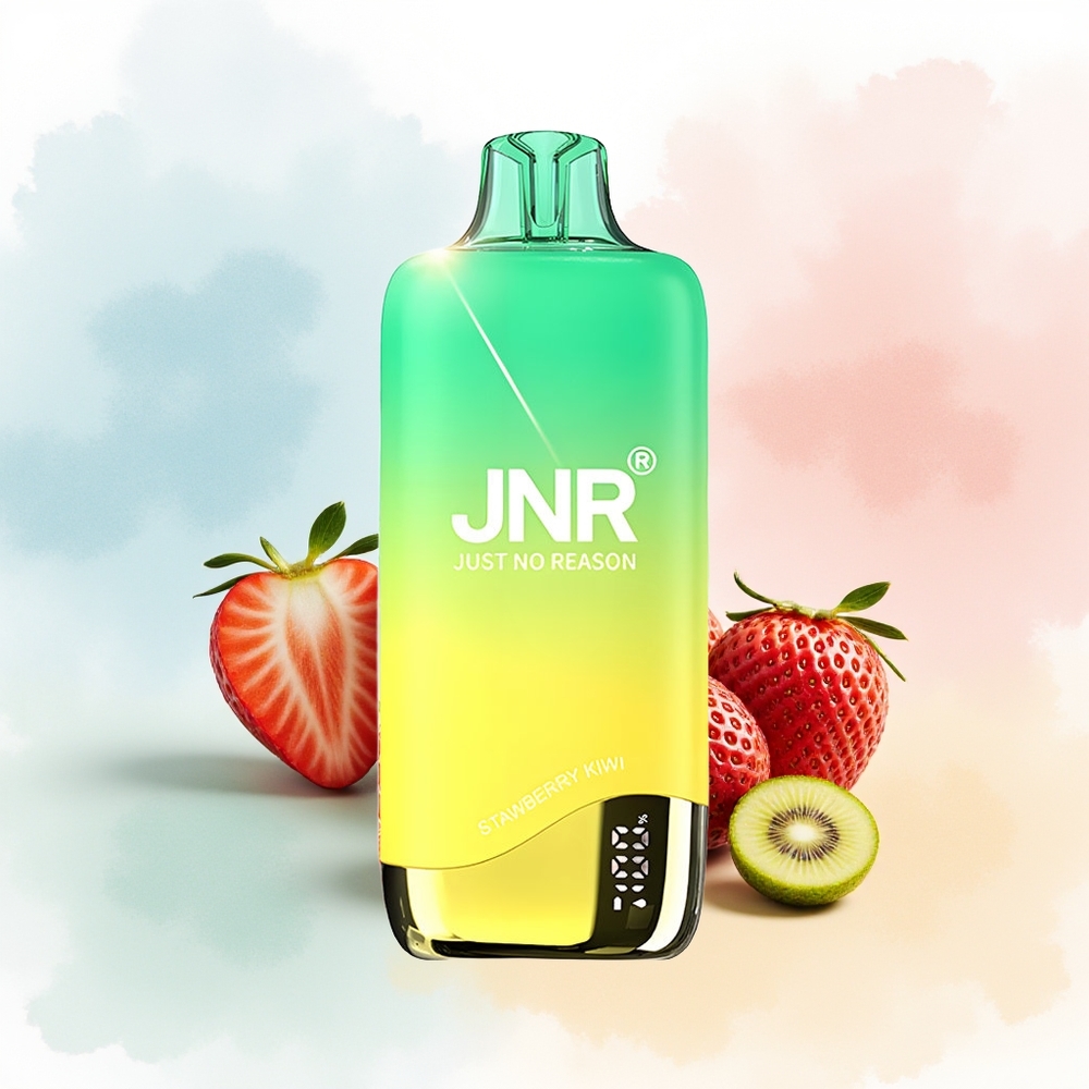 JNR Rainbow 10500 Puffs 18ml Braškynės Kiwi Vaisių Kombinacija Wholesale Lithuania