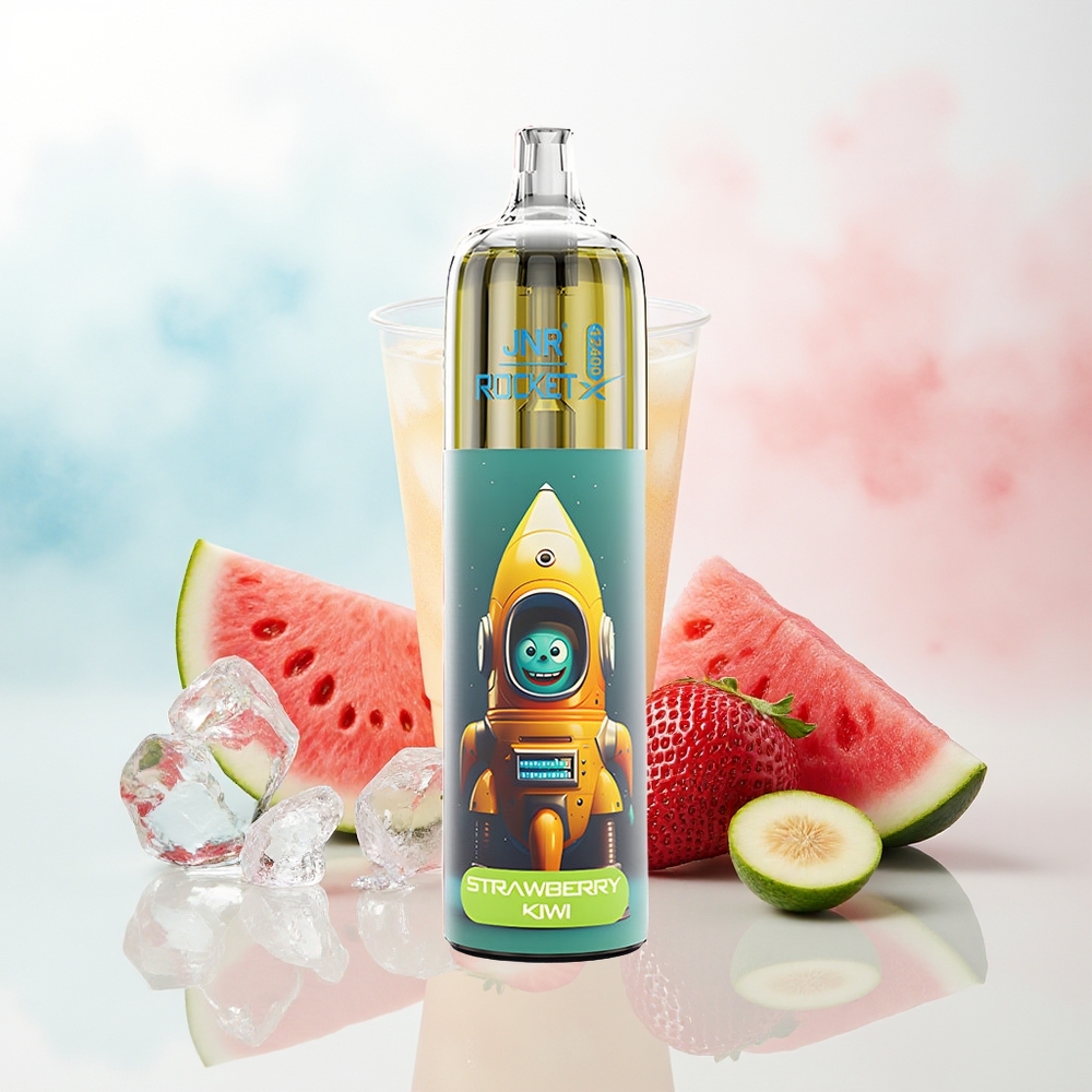 JNR Rocket-X 12400 Puffs RGB Lights Type-C Quick Charge Braškės Arbūzas Ledas Wholesale Lithuania