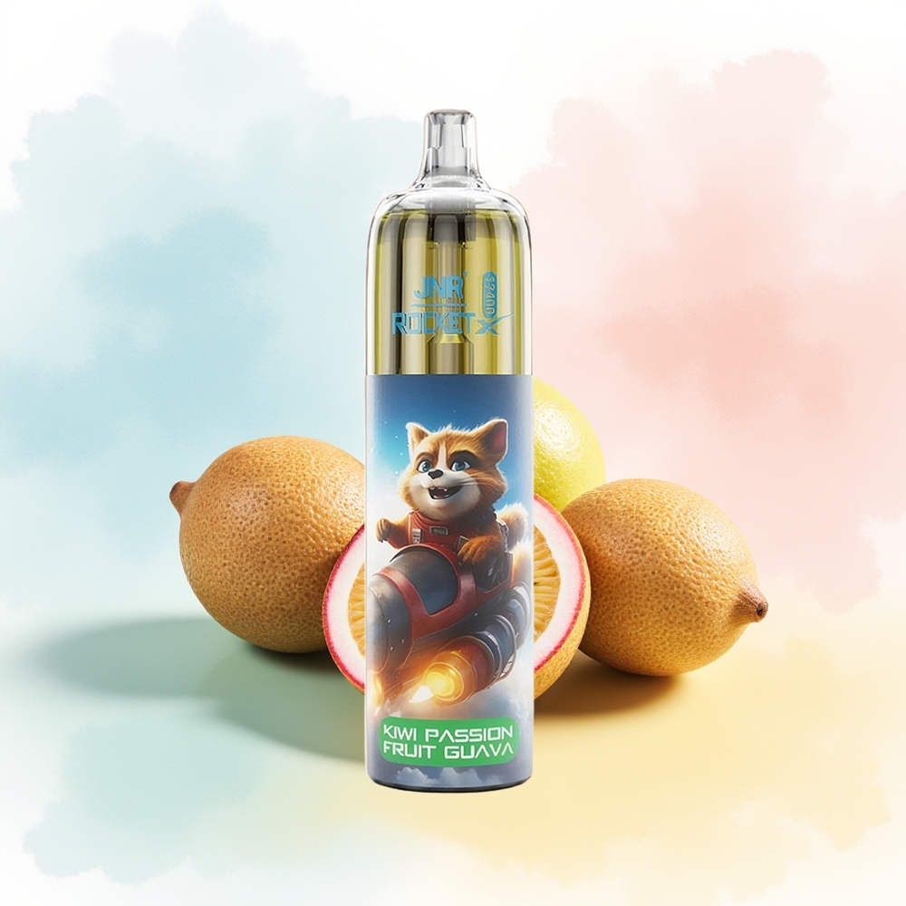 JNR Rocket-X 12400 Puffs RGB Lights Type-C Quick Charge Kiwi Passion Fruit Guava Wholesale Lithuania
