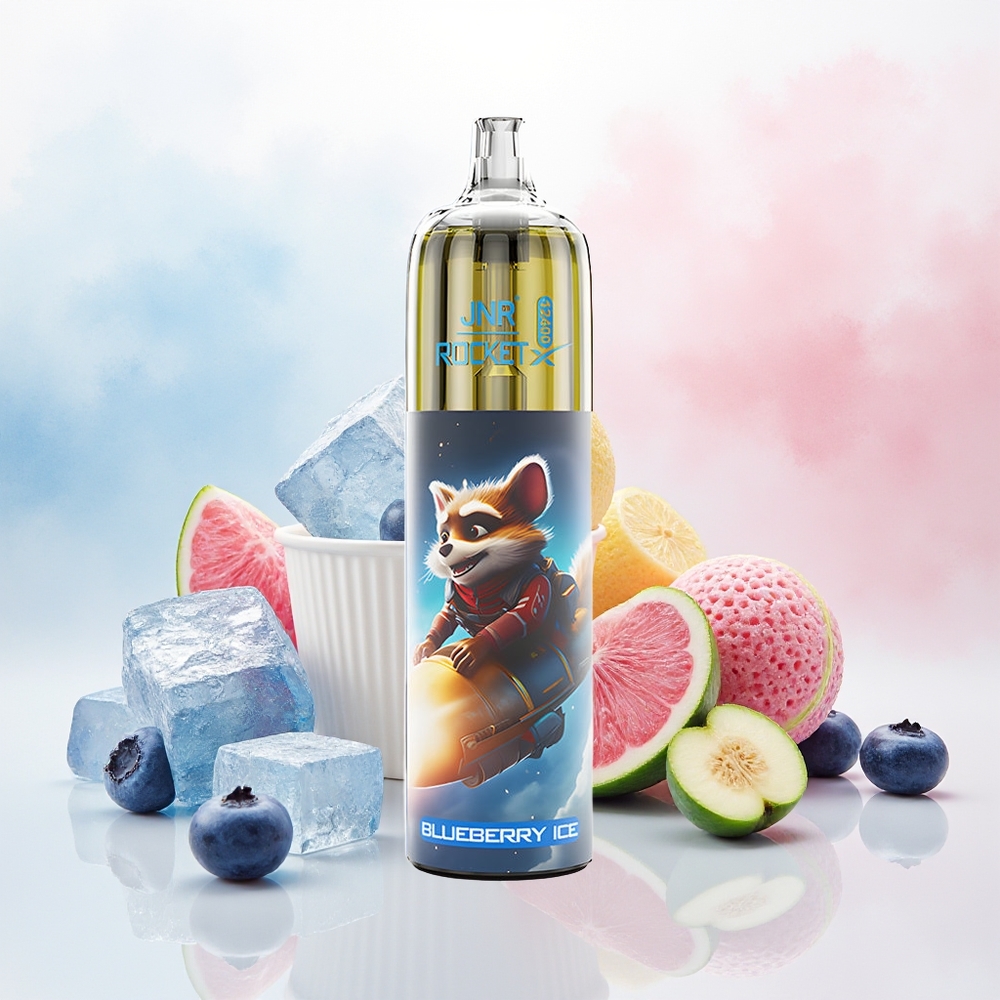 JNR Rocket-X 12400 Puffs RGB lights Type-C Quick Charge Mėlynųjų Uogų Ledas Wholesale Lithuania