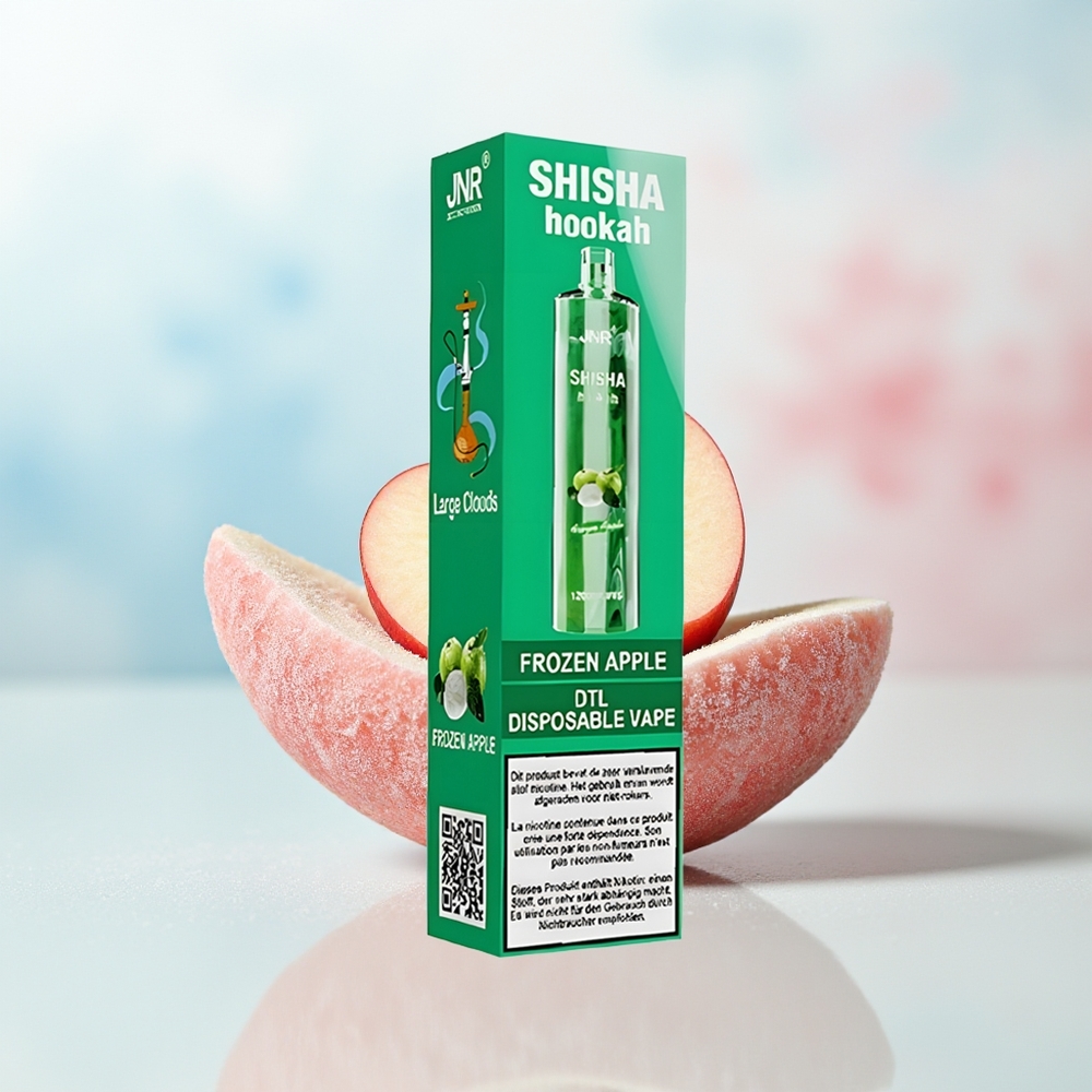 JNR Shisha Hookah 12000 Puffs 24ml Užšaldyta Obuolys Wholesale Lithuania