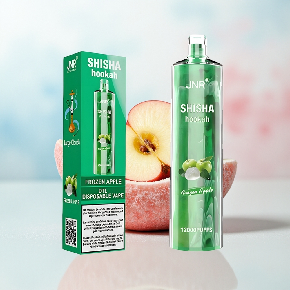 JNR Shisha Hookah 12000 Puffs 24ml Užšaldyta Obuolys Wholesale Lithuania