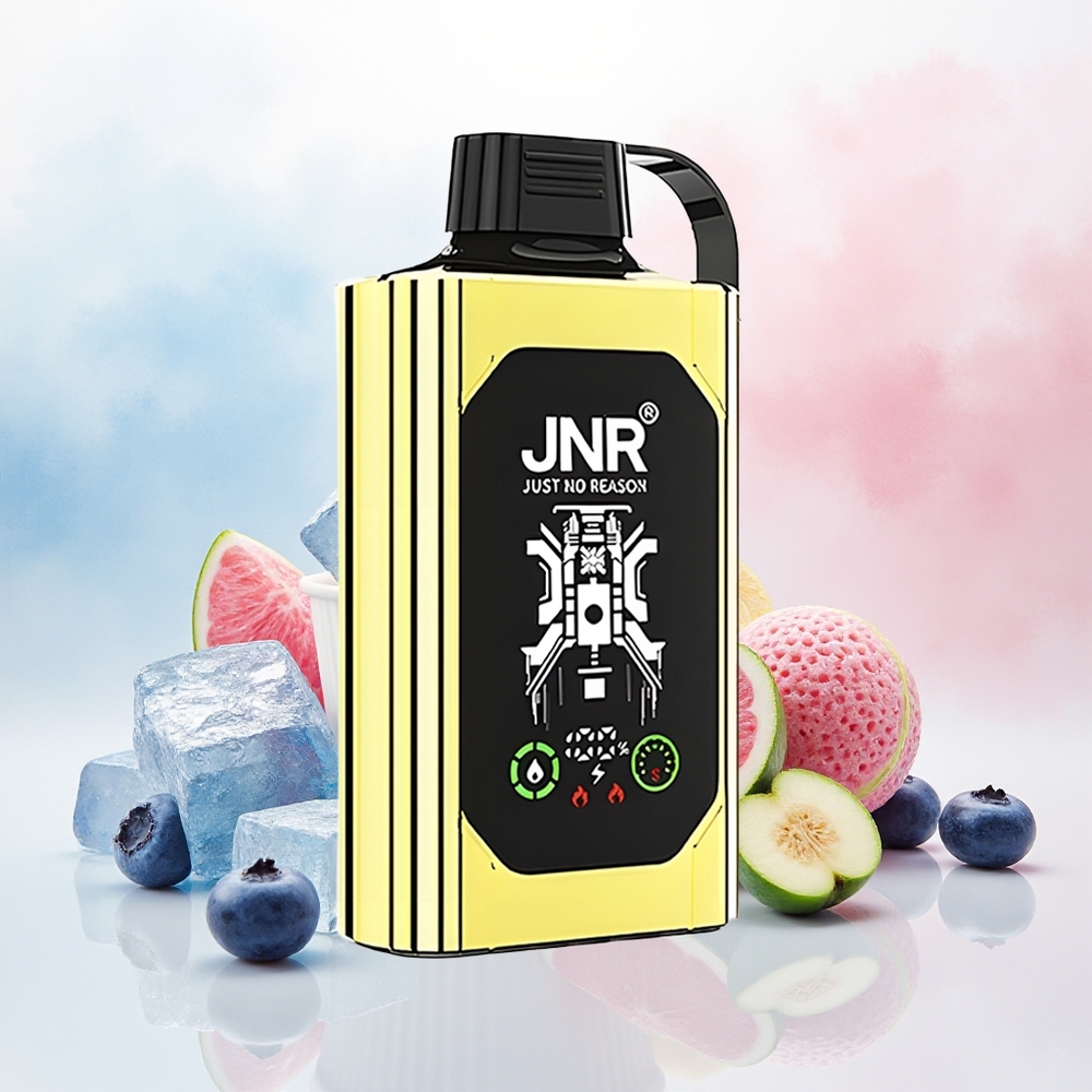 JNR Shisha Hookah 20500 Puffs Dual Mesh Coil Mėlynų Uogų Ledas Wholesale Lithuania