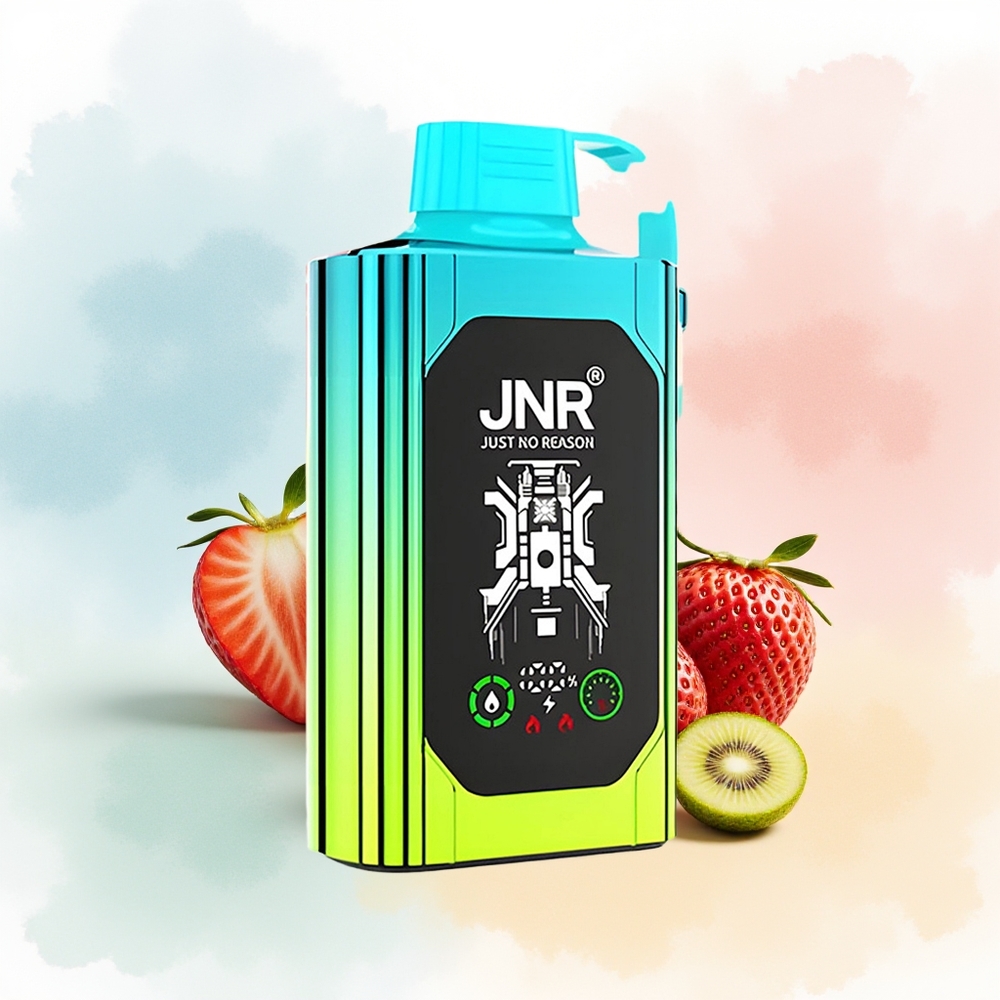 JNR Shisha Hookah Box 20500 Puffs 25ml Braškių Kiwi Didmeninė Lietuva