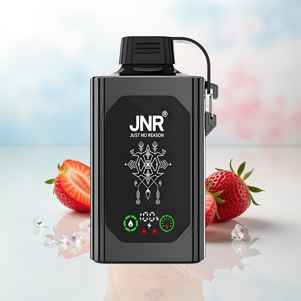 JNR Shisha Hookah Box 20500 Puffs 25ml Braškinis Ledas Wholesale Lithuania