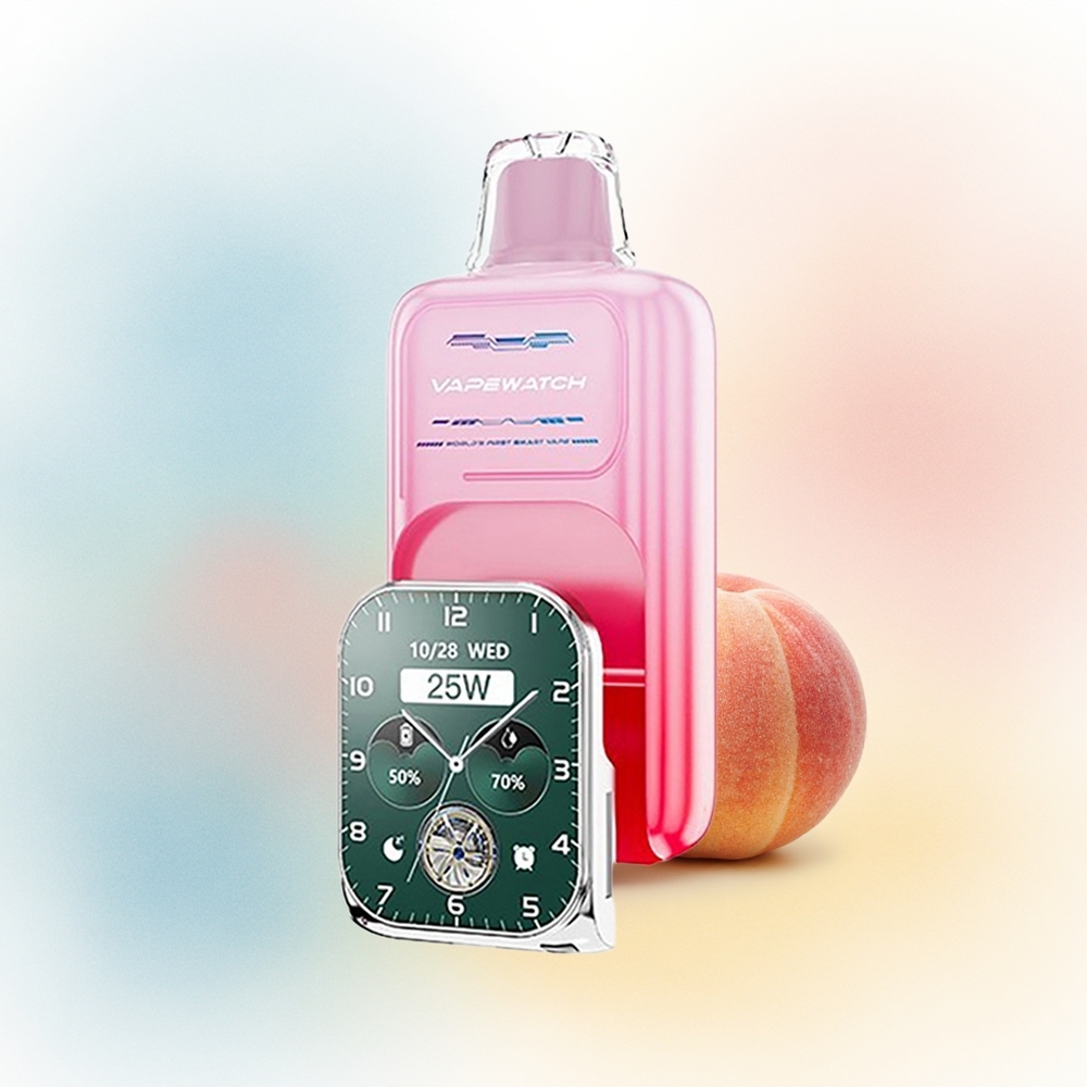 JNR VapeWatch 30000 Puffs 1000mAh 19mL Georgia Persikas Wholesale Lithuania