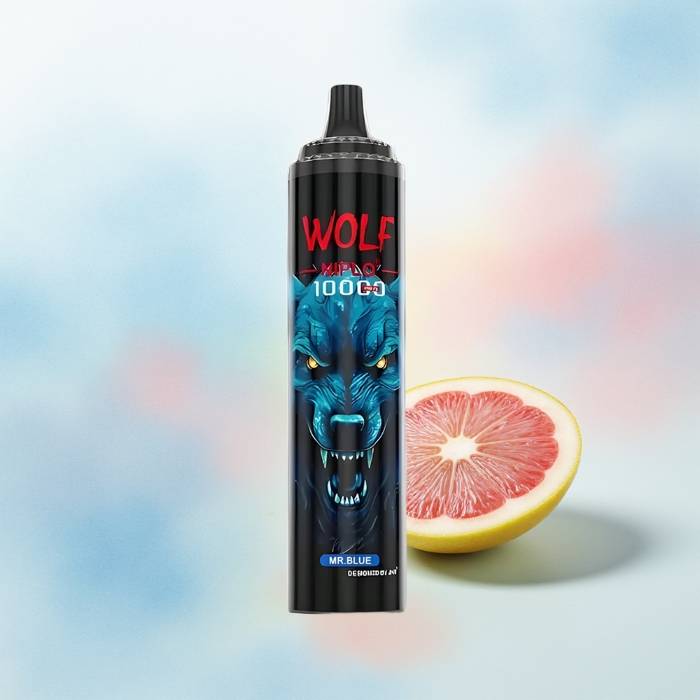 JNR Wolf Niplo 10000 Puffs 1.0 Ohm Mr Mėlynas Wholesale Lithuania