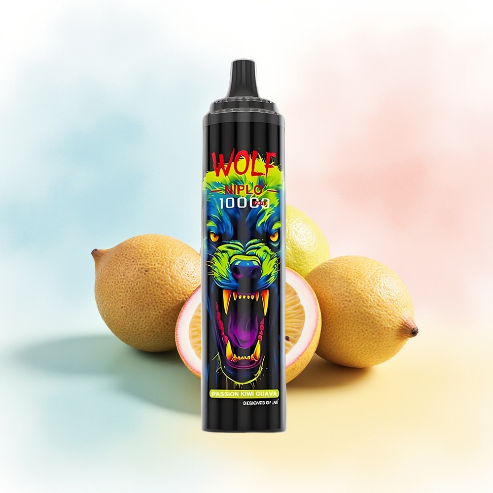 JNR Wolf Niplo 10000 Puffs 20ml 5% Aitrioji Gvajava Lietuva Didmenine