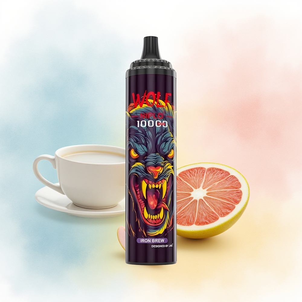 JNR Wolf Niplo 10000 Puffs 20ml Geležies Alus Wholesale Lithuania